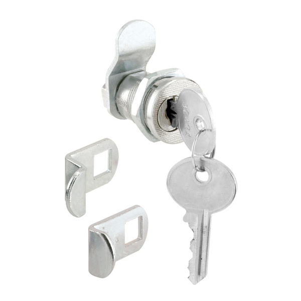 Prime-Line Nickel Universal Mailbox Lock with 3 Cams S 4139